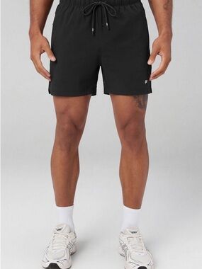 Fabletics Men's Large Black Athletic Shorts $NWT$